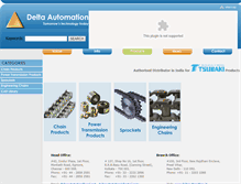Tablet Screenshot of deltaautomation.in