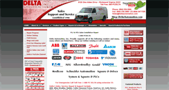 Desktop Screenshot of deltaautomation.com